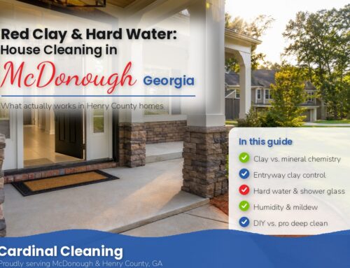 House Cleaning in McDonough, GA: Red Clay & Hard Water