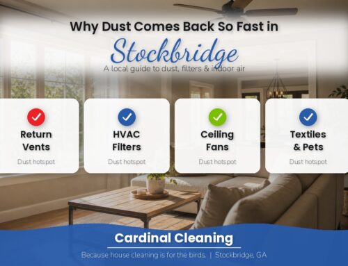 Why Dust Returns So Fast in Stockbridge, GA Homes