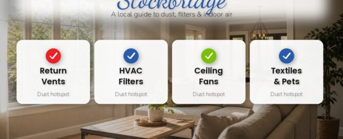 Dust and indoor air house cleaning in Stockbridge GA - Cardinal Cleaning