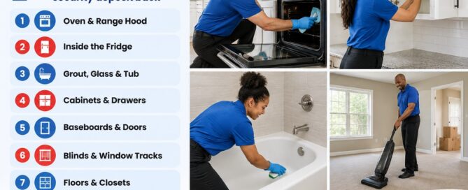 Move-out cleaning vs losing your deposit in Monroe GA - Cardinal Cleaning